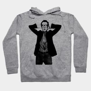 Elvis Costello - Vintage 90's Artwork Hoodie